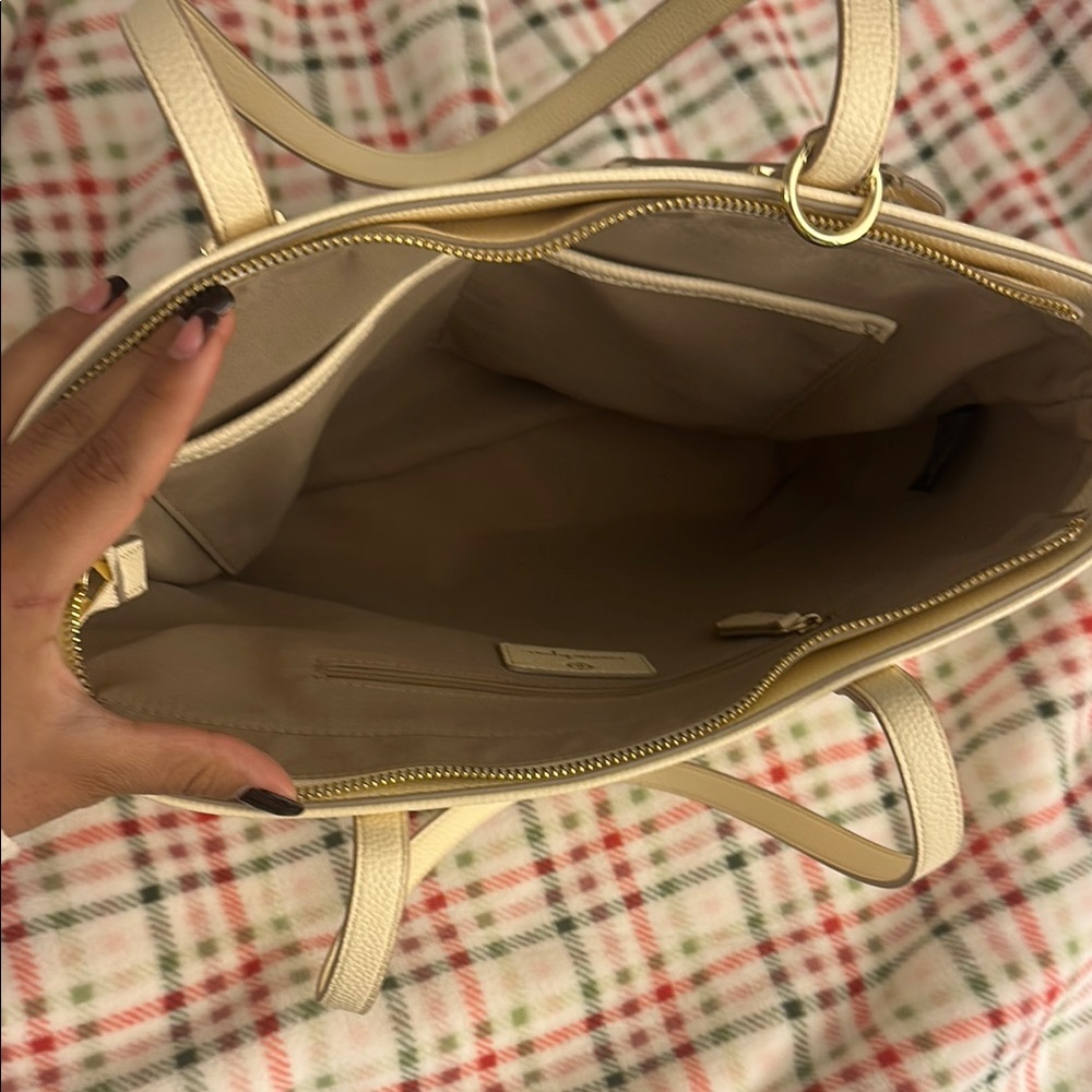 Butter Yellow Nanette Lepore Tote Bag - Picture 3 of 5